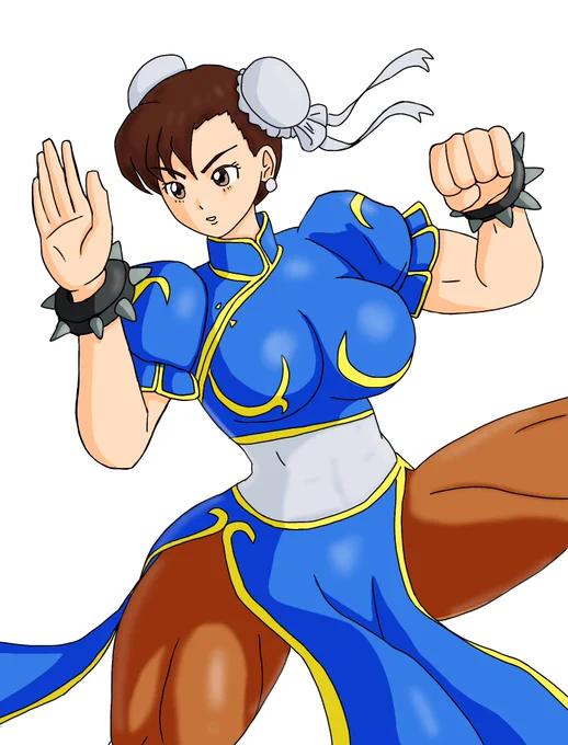 昨日はおめでとうイイネ&コメありがとうございましたヒサシブリにストリートファイターの春麗描いてみました 