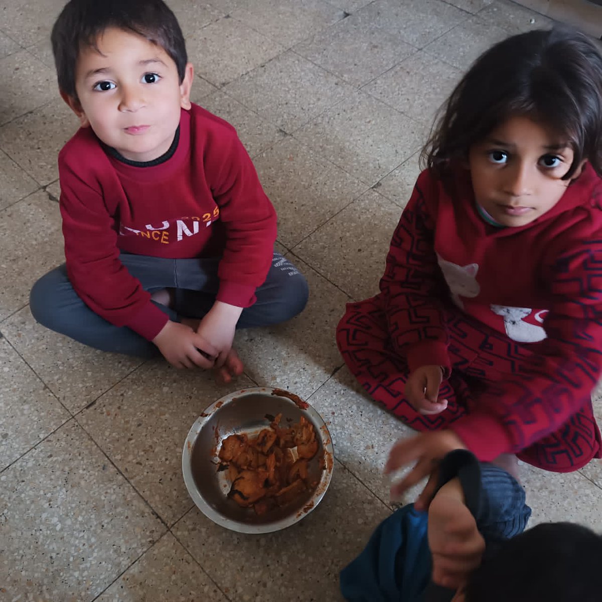 Update from my family in Rafah, Gaza :

Life is extremely difficult in Rafah for them. 

We barely manage to get in touch with them.

At most one share of meal is provided for my sister's three children to share, per day.

 Sometimes half a share is given to all.

(1/3)