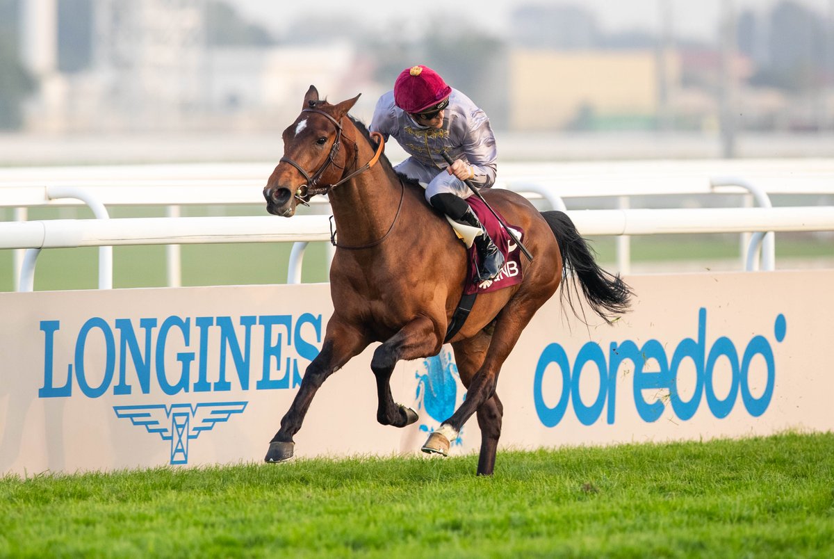 HH The Amir Sword (Gr1PA) 2400m Doha, Qatar 1. AL GHADEER (FR) 2. Abbes (FR) 3. Al Doha (FR) Dist: 1, 7.5 Time: @Q_REC @AlShaqabRacing @CSoumillon @RohautRacing