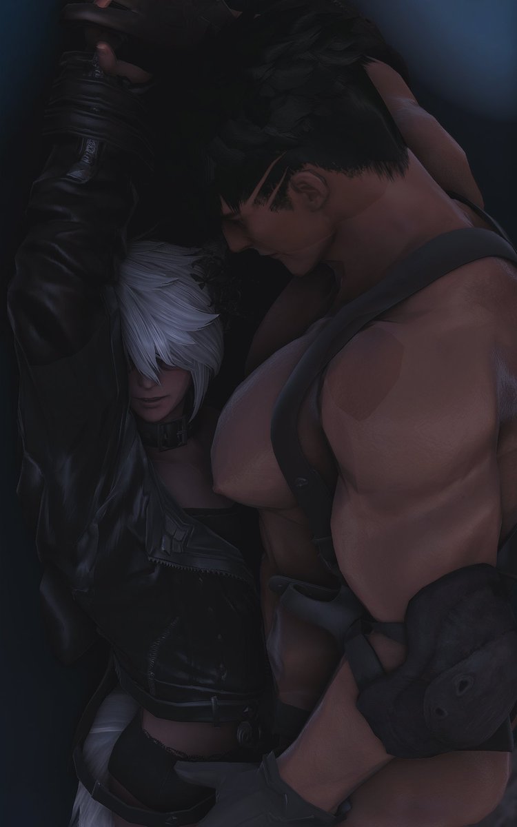 DutyFailedGuy's tweet photo. Sho &amp; Yeux || Photography Set 04 - Caught

A series of photos by the [???] photographer friend of Abel. She asked her brother to model with a budding young model Highlander.

#thicclander #miqote https://t.co/dVDlv2J2yz