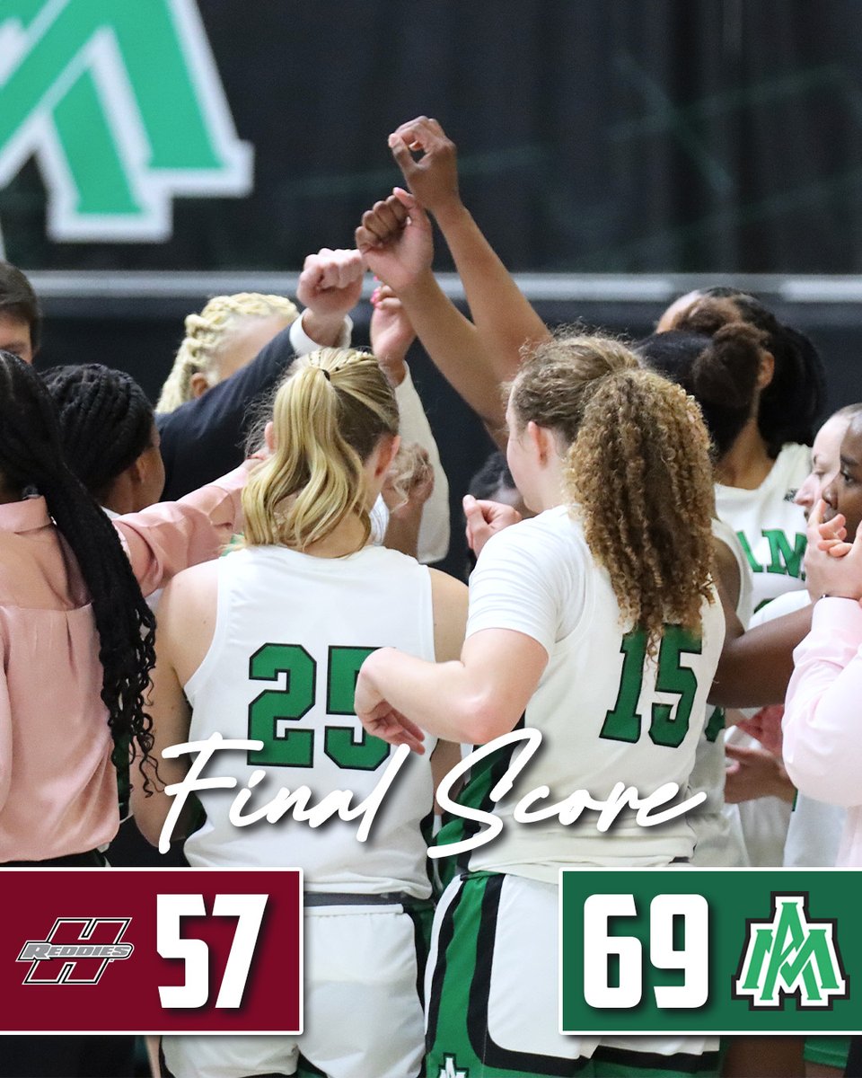 BLOSSOMS WIN! <a href="/UAMwbkb/">UAM Women’s Basketball</a> take down the Reddies! 🏀

#BlossomNation