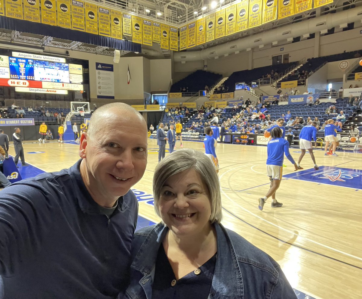 Keithdurham's tweet image. Enjoying some NCAA basketball this afternoon. Go Rams! #collegebasketball #AngeloState