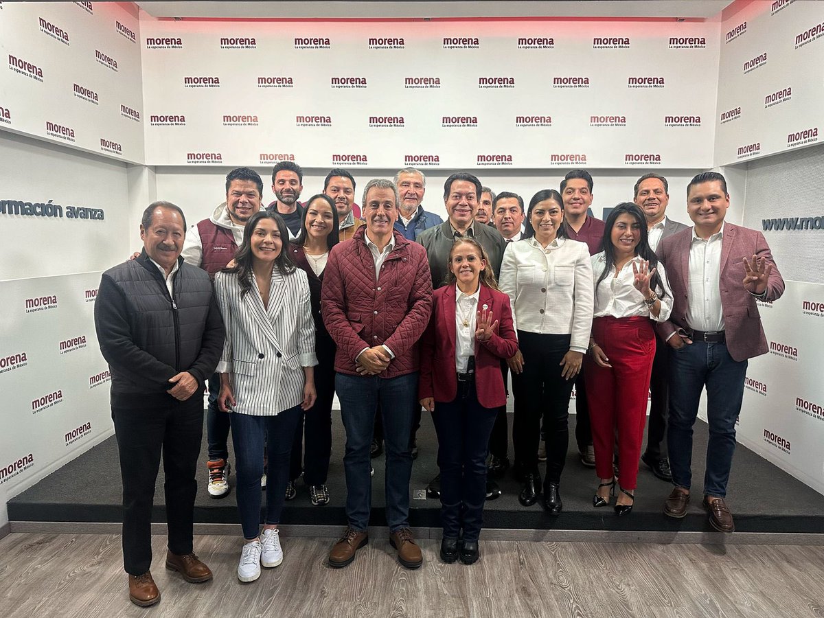 NoraMEscamilla's tweet photo. Hoy es un día histórico, en un ejercicio de democracia y transparencia se eligió a quien será el abanderado de nuestra Coalición a nuestra querida Puebla capital.

Felicito a nuestro movimiento por tomar la mejor elección y privilegiar los números para lograr el triunfo y construir juntas y juntos la 4T.

Vamos en unidad, todos y todas somos fundamentales para lograr el segundo piso de la transformación. 

¡Vamos juntos querido @pepechedrauimx, estoy segura que vamos a arrasar!