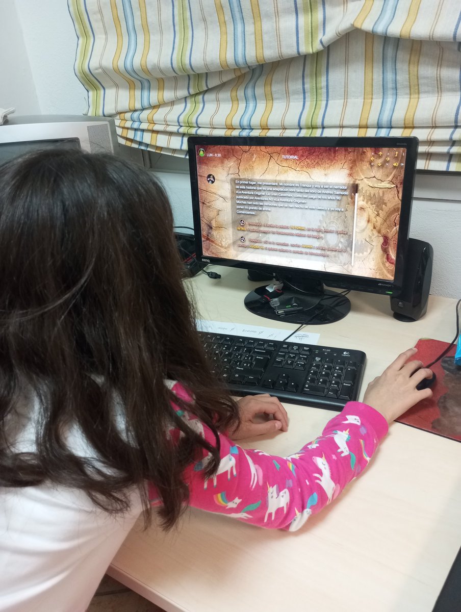 Dwalin15's tweet photo. Inauditamente mi hija ha elegido no saltarse el tutorial...
#CasiOriginal #Aventura #NgPaws https://t.co/W4dPnZnXas