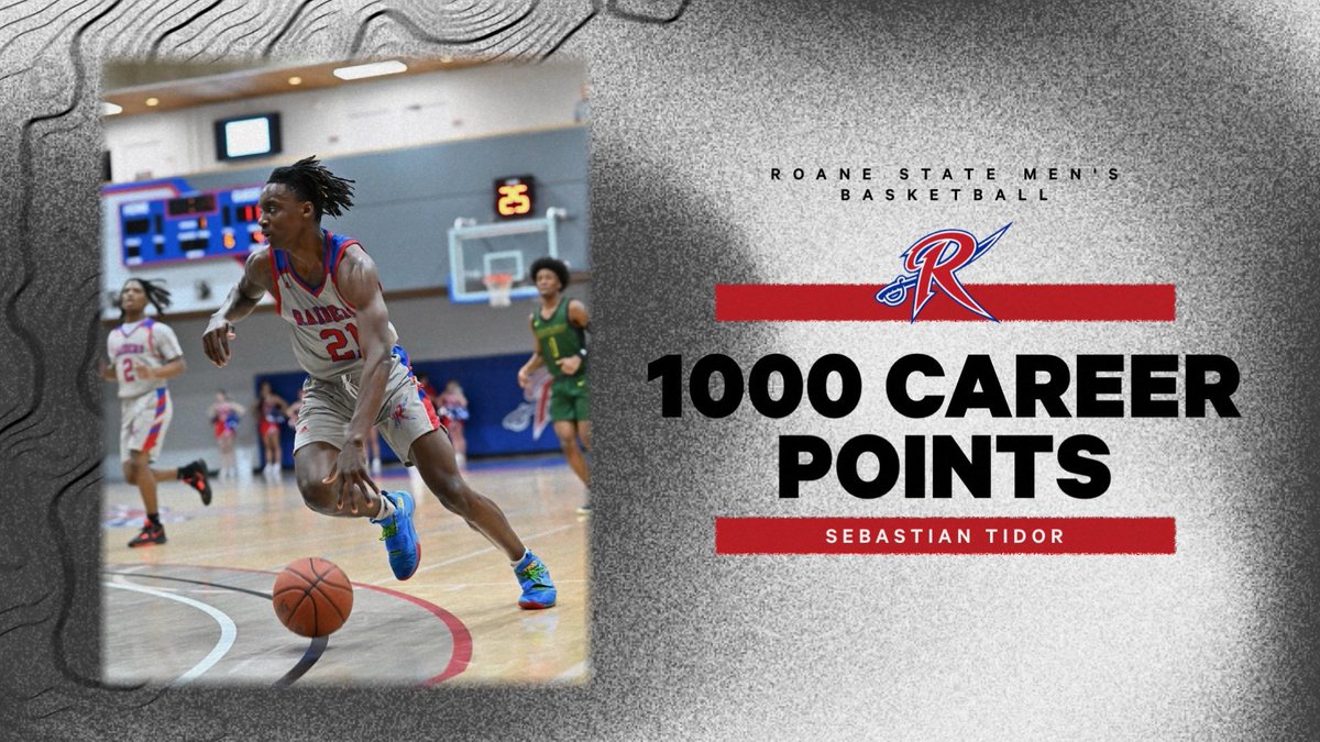 Roane State Athletics (@rsccathletics) on Twitter photo Congratulations goes out to Roane State Sophomore <a href="/SebasDaOnly1/">Sebastian Tidor</a> on becoming only the 2nd player at Roane State to reach the 1,000 point mark. Amazing accomplishment!! 👏 🏀 Congratulations goes out to Roane State Sophomore <a href="/SebasDaOnly1/">Sebastian Tidor</a> on becoming only the 2nd player at Roane State to reach the 1,000 point mark. Amazing accomplishment!! 👏 🏀