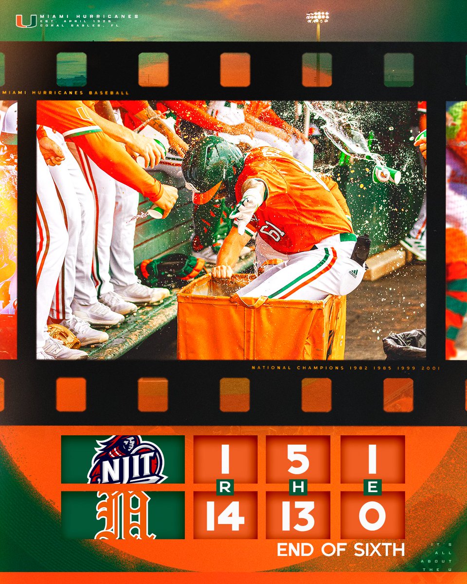 CanesBaseball's tweet image. It's All About The U 🙌