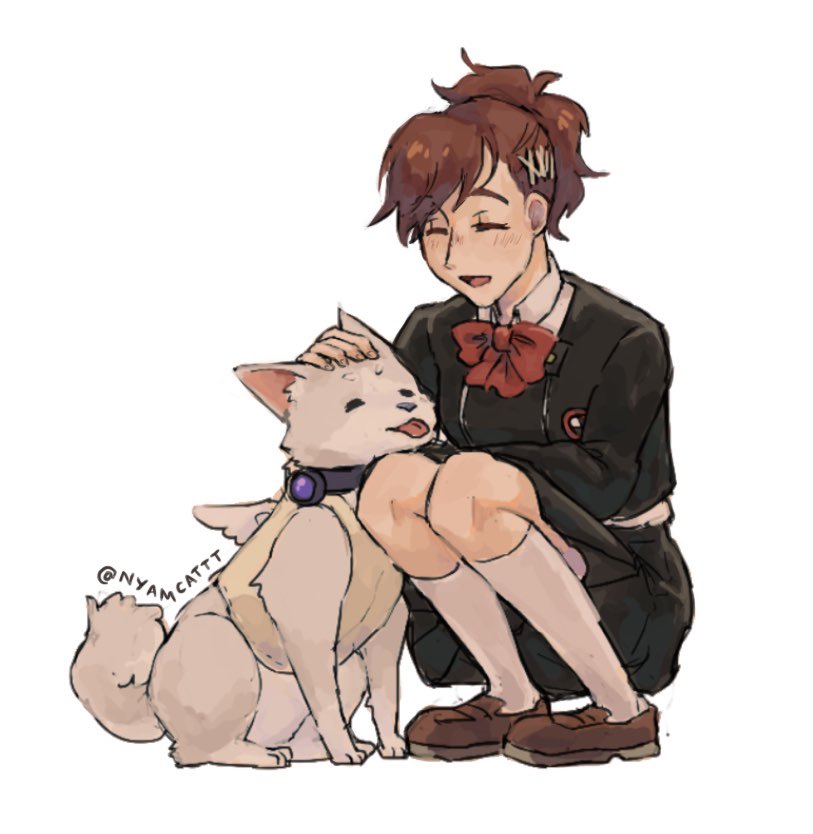 ハム子 「i still haven't finished the promised yu」|nyamのイラスト