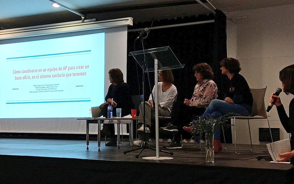 primariaicscat's tweet photo. El Seminari d'Innovació en Atenció Primària s'ha celebrat a Barcelona amb la implicació de professionals de diferents categories i de residents de medicina i infermeria de l'#apicsbcn
Ha abordat l'enfocament primarista i com adquirir l'ofici en atenció primària #SIAPBCN24 https://t.co/IpN05t8bPh