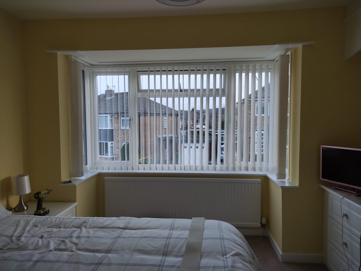 YorkshireBlinds's tweet photo. Verticals are still a popular blind. Available in so many colours.

@YorkshireBlinds https://t.co/g6rgvVDNfq