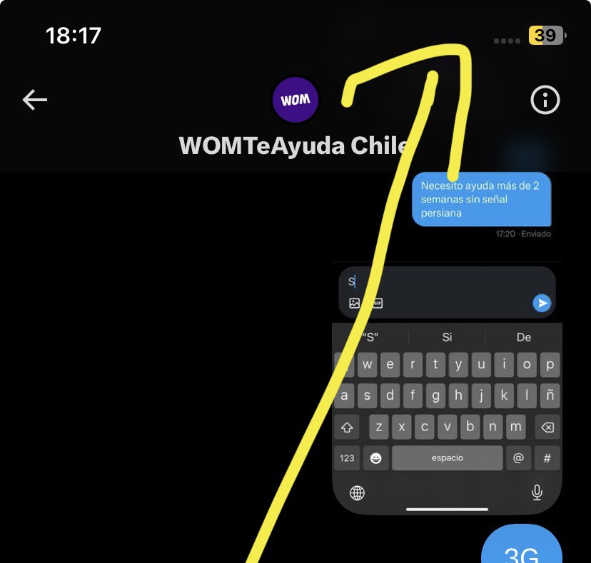 COTTECUETO's tweet photo. @womchile pésimo servicio 

Semanas sin señal .  No hacen nada https://t.co/kYFB76yl36