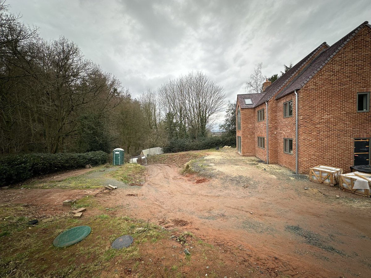 Cabins removed from the build site this week… getting ever closer to completing 👍
#selfbuild