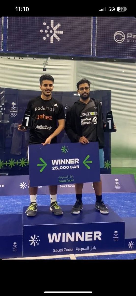Padel101's tweet photo. نبارك للبطل فيصل الربدي بفوزه ببطولة ( يوم التأسيس التصنيفية ) ، متمنيين له دوام التوفيق 🥇🤩

@F3srAbdulaziz 

#Padel101 https://t.co/LEhWUDACOM