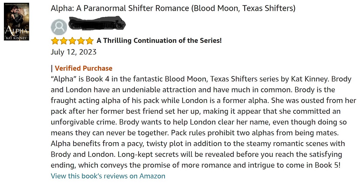 Like werewolves? How about a spicy paranormal romance series set in Austin, Texas! 🔥🔥 #BooksWorthReading #KindleUnlimited #99cents #paranormalromance #BookTwitter #Werewolf #romancenovels