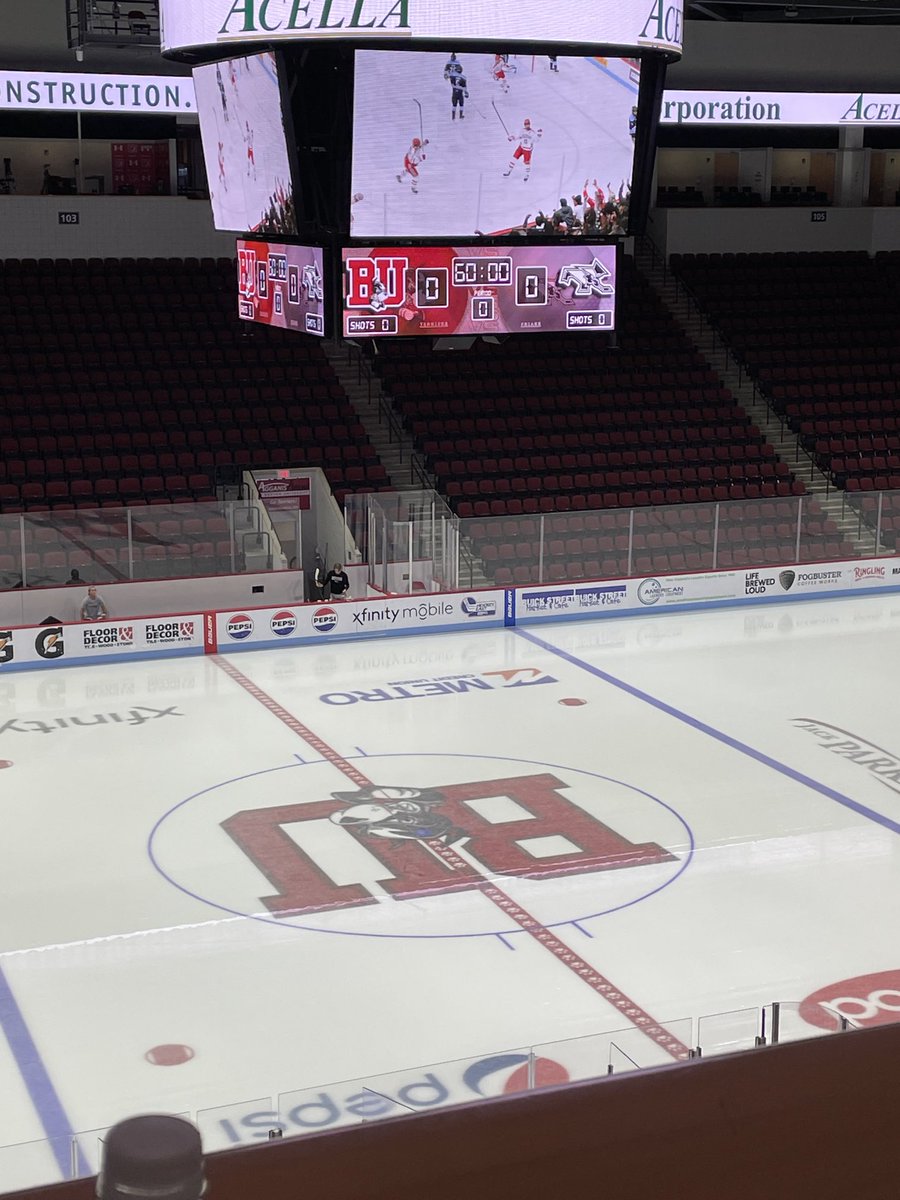 ⁦<a href="/FriarsHockey/">PC Men's Hockey</a>⁩ take on ⁦<a href="/TerrierHockey/">BU Men's Hockey</a>⁩ in ⁦<a href="/hockey_east/">Hockey East</a>⁩ action ⁦<a href="/AgganisArena/">Agganis Arena</a>⁩. Listen on ⁦<a href="/790thescore/">790 The Score</a>⁩ and on the varsity app at 5:55 #gofriars