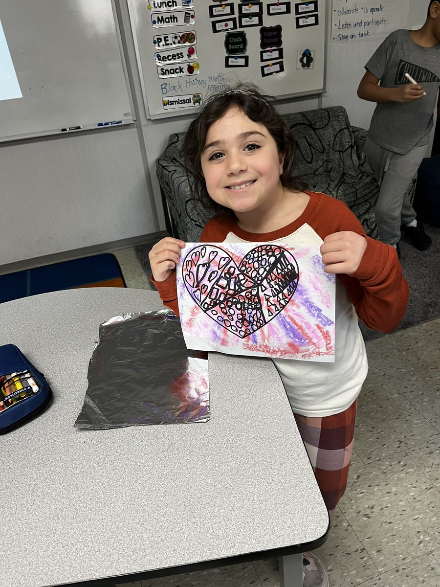 bamccarney's tweet photo. Romero Britto Inspired Hearts 🩷 https://t.co/jl9RxiBsej