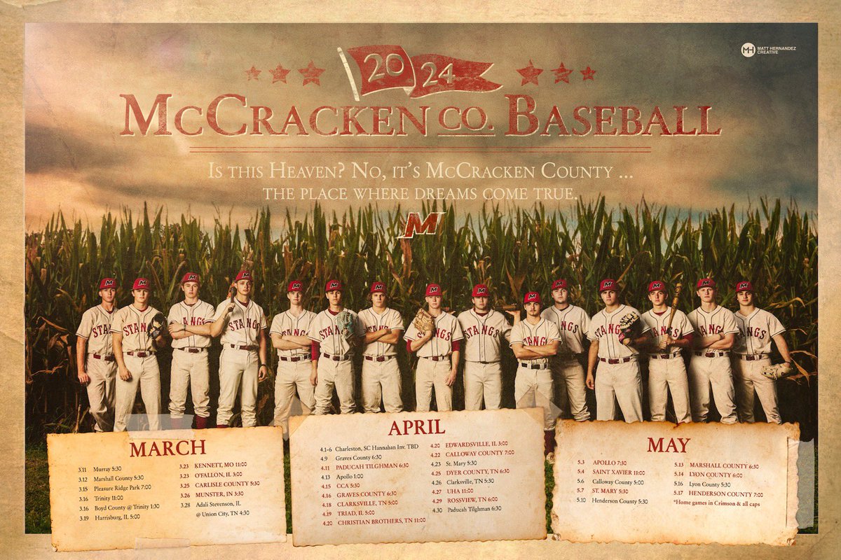 McCracken Co Varsity Baseball tweet media