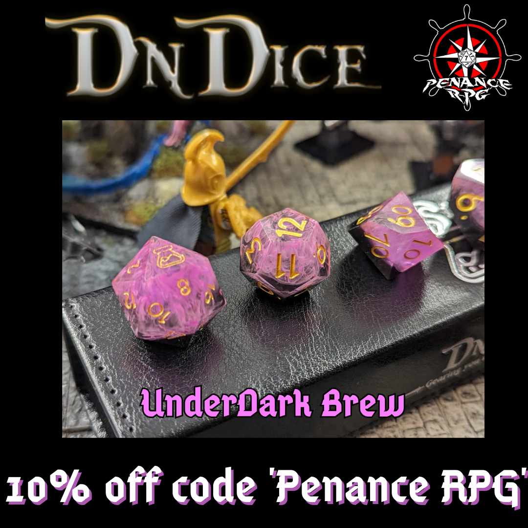 PenanceRPG's tweet photo. Limited dice set!
https://t.co/p9h98bwuIV
'Part of a range of hand-made and sharp-edged resin dice we're calling Curious Concoctions. 
#Dice #TTRPG #RPG #ResinDice #resin #IndieGames #DnD #DnD5e #TTRPGs #GamingDice #gaming #affiliate #podcast #LimitedEdition #discount 1/2 https://t.co/jnXUJ1eavr