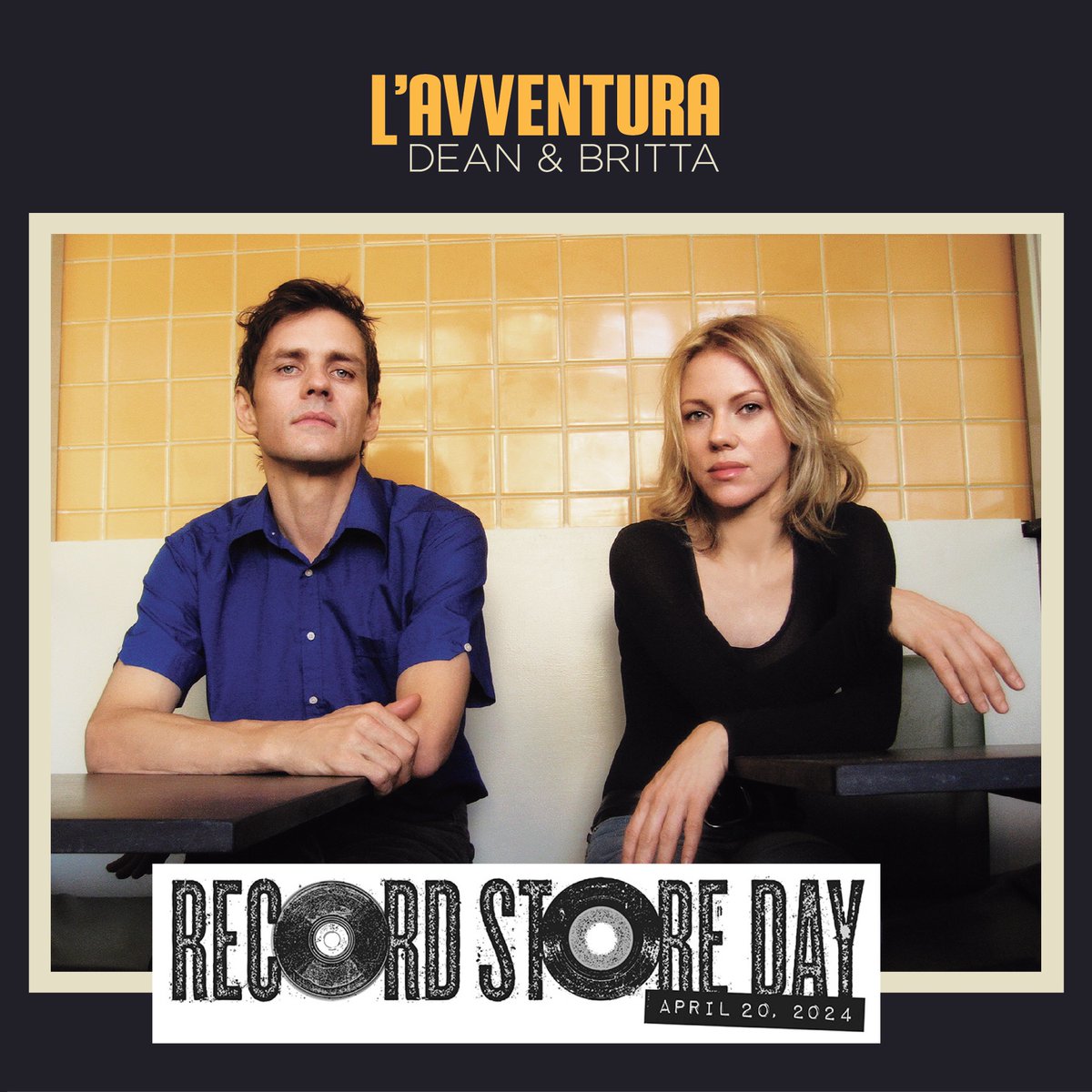 coming April 20 for @recordstoreday -- 20th anniversary deluxe 2LP set with L'Avventura album, Sonic Souvenirs EP and Words You Used to Say @brittaphillips @2020sonicboom