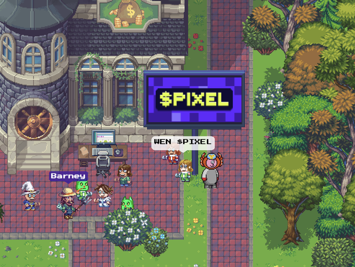 Sehrgreen's tweet photo. @pixel_barney $PIXEL https://t.co/HuMiOEHZQA