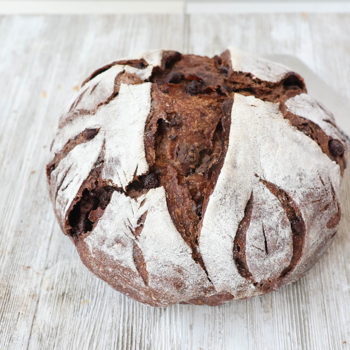 Triple Chocolate Sourdough Bread zestysouthindiankitchen.com/triple-chocola…