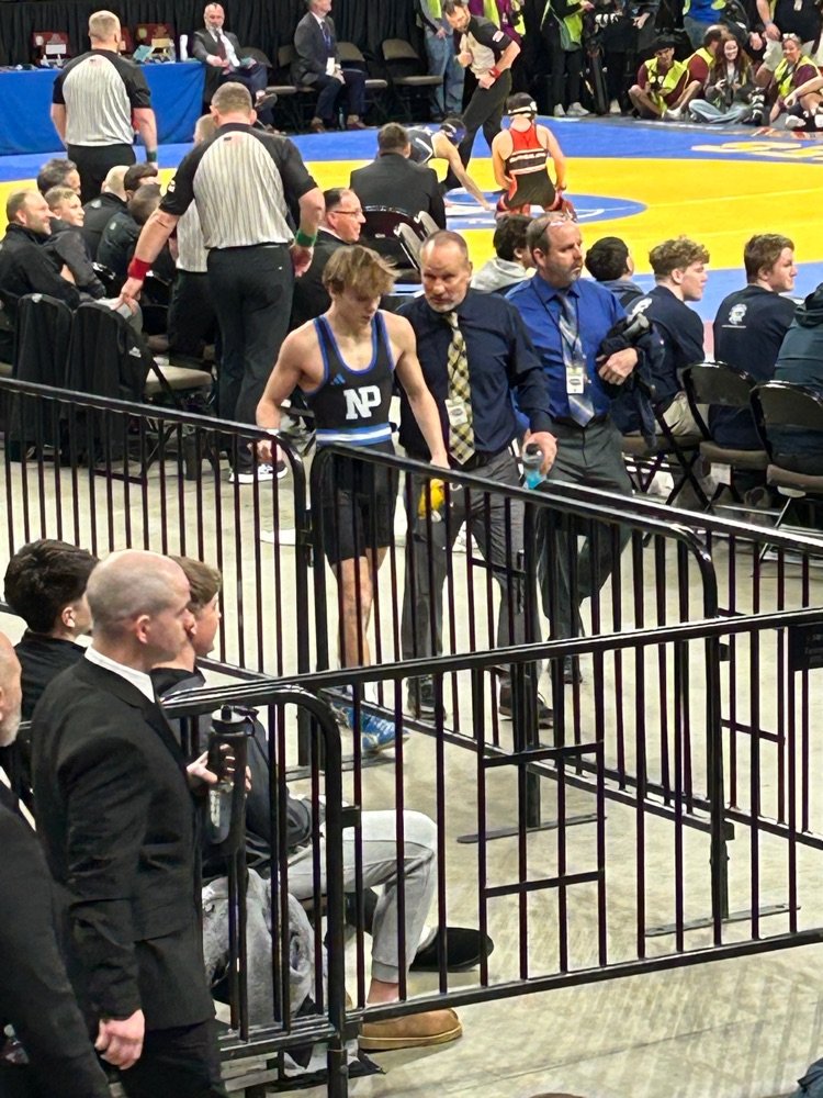 Ty Haneborg is your NP Bulldog state runner-up wrestler!! Great job!!