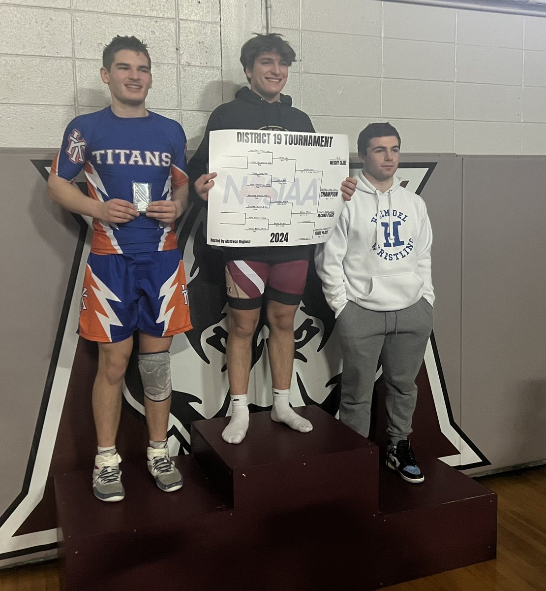 Congratulations <a href="/ajtodisco/">AJ Todisco</a> on punching your ticket to Regions!!!  <a href="/HolmWrestling/">Holmdel HS Wrestling</a> <a href="/HolmdelHornets/">Holmdel Athletics</a>