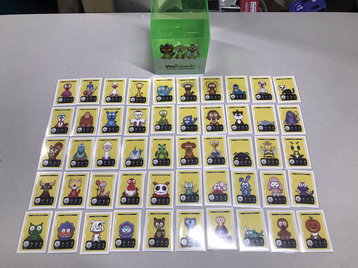 Wasssup <a href="/veefriends/">VeeFriends</a> <a href="/VeeFriendsCards/">VeeFriends Cards</a> 

Is there anyone new to veefriends that live in Australia and keen to learn more about the cards? 

If so please hit me up.