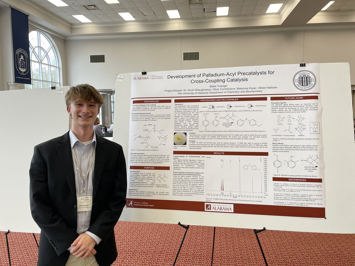 Blake Yuenger representing the Shaughnessy lab at #SURC