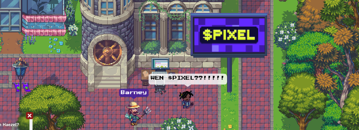 B_J4mes's tweet photo. @pixel_barney WEN $PIXEL?! https://t.co/ZVw3tljega