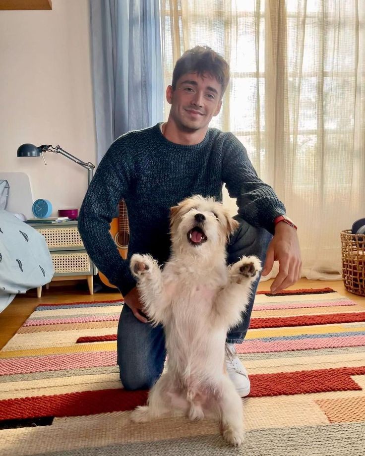 ᅠ𝗇𝖾𝗐   post    by   @  𝗻𝗮𝘁𝗲𝗮𝗿𝗻𝗮𝘂𝗹𝘁 
ᅠ    location   📌   maranello, ita

— Say hi to my new bestie! 🐕