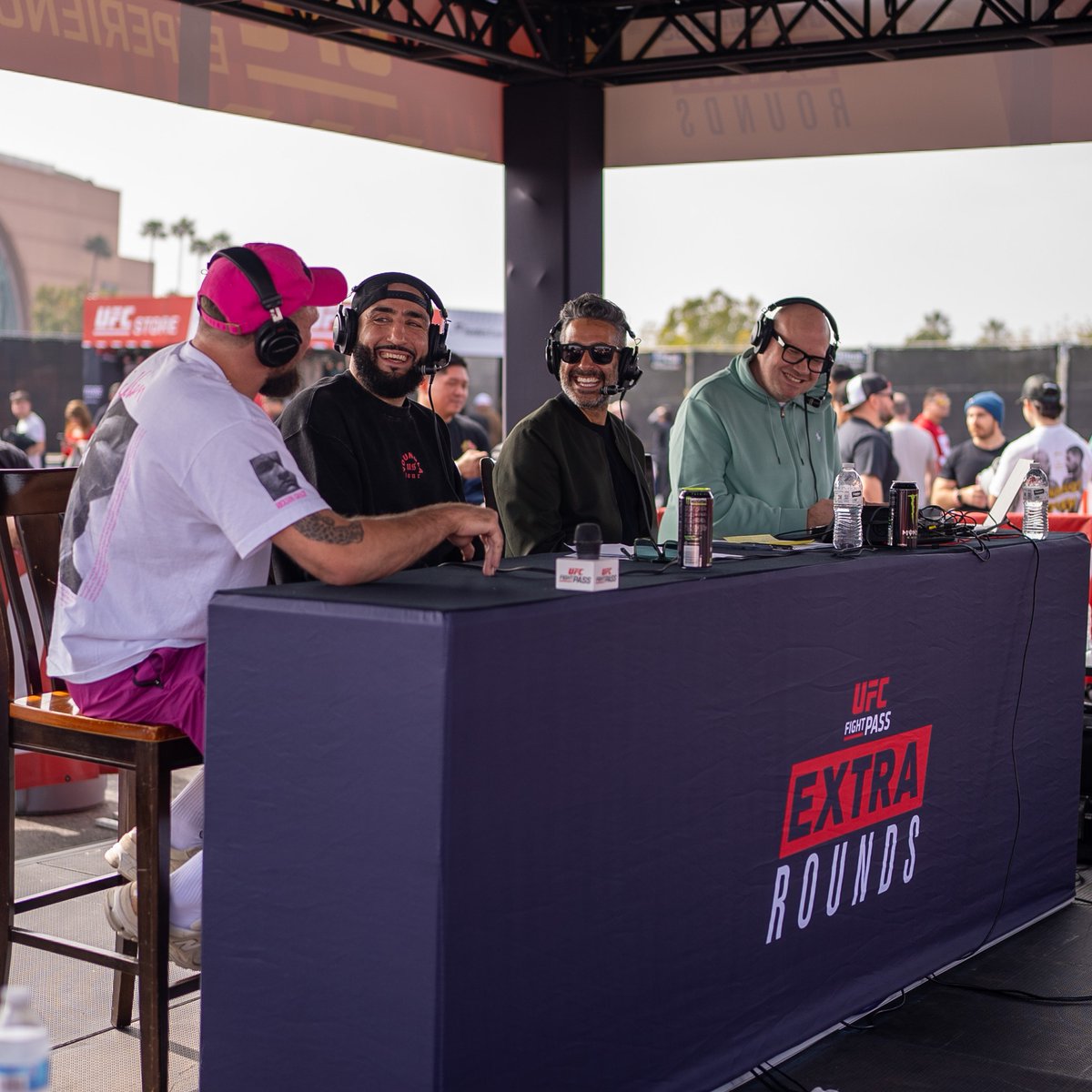 Ya se siente el ambiente!!! #UFC298