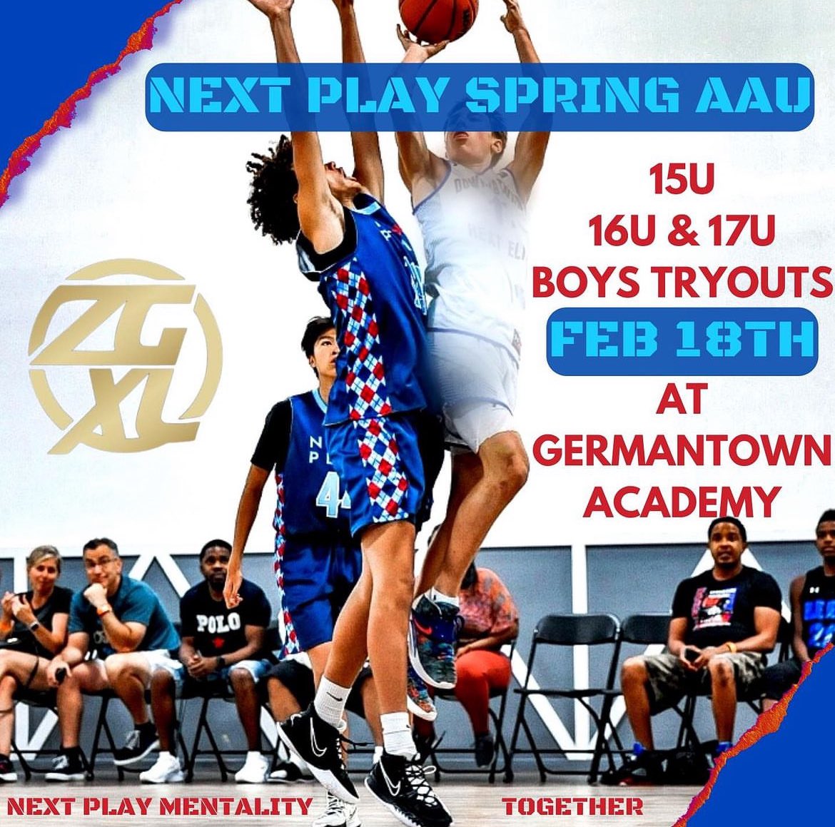 Do you want to play on the @ZeroGravityXL circuit? Get great coaching? And play team basketball? Register to Tryout for Next Play nextplaybasketball.com/teams