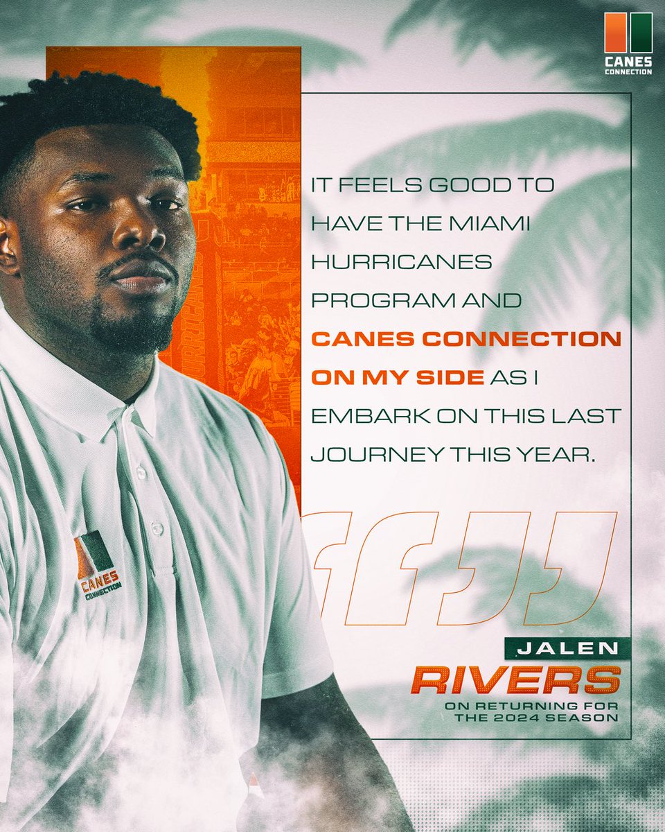 CanesConnection's tweet photo. 𝐖𝐞𝐥𝐜𝐨𝐦𝐞 𝐛𝐚𝐜𝐤 𝐭𝐨 𝐭𝐡𝐞 𝐂𝐚𝐧𝐞𝐬 𝐂𝐨𝐧𝐧𝐞𝐜𝐭𝐢𝐨𝐧 𝐅𝐚𝐦𝐢𝐥𝐲, 𝐉𝐚𝐥𝐞𝐧 𝐑𝐢𝐯𝐞𝐫𝐬 🙌

Join the community and support players like Jalen by joining Canes Connection today⬇️ 

https://t.co/WCcb1MASdb https://t.co/CRLQG9MEqe