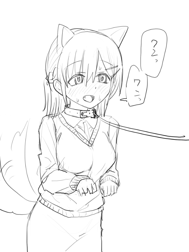 描けんなってた
犬にしちゃった 