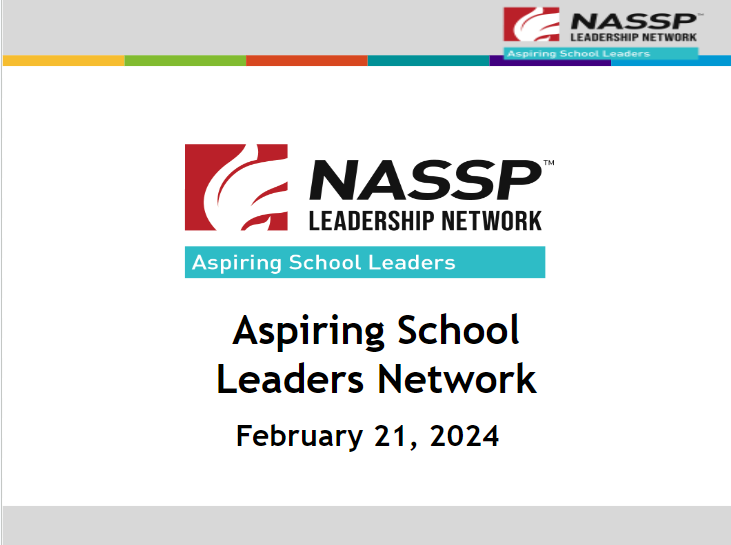 DonnaHayward_'s tweet photo. For all those who feel called to education leadership, join accomplished WI principal, Joe Patek, and me in the NASSP Aspiring Leaders network! Share your journey, pick up a little inspiration, and land where you are meant to be!  Click here to register: https://t.co/ClrFmWh8Pt https://t.co/CKPfSSmlzU