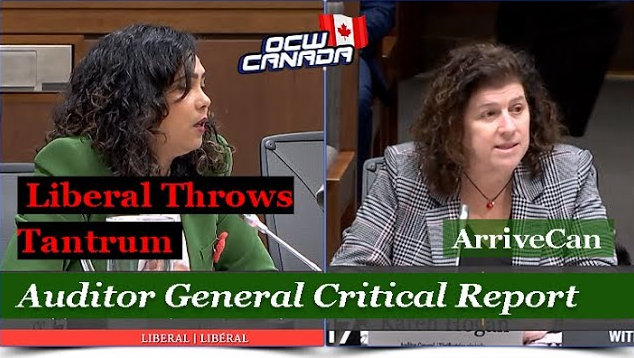 OCW_Canada's tweet photo. Liberal Throws Tantrum Ahead of Auditor General Critical Report on ArriveCan Liberals Failure https://t.co/YzNbUPsPYP #trudeaumustgo #trudeaumustresign https://t.co/MVTnB0RM2G