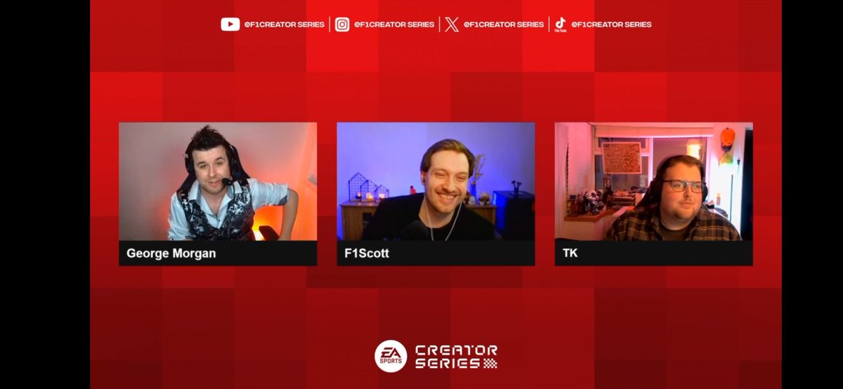 Another amazing night with the @F1CreatorSeries This time around Portugal, such an amazing race and so happy to do it with <a href="/georgemorgantv/">George Morgan</a> TK &amp; Rob producing :) a great win for <a href="/Tom97HD/">𝐓𝐨𝐦</a> &amp; a great result for <a href="/Alex_Gillon/">Alex Gillon</a>
