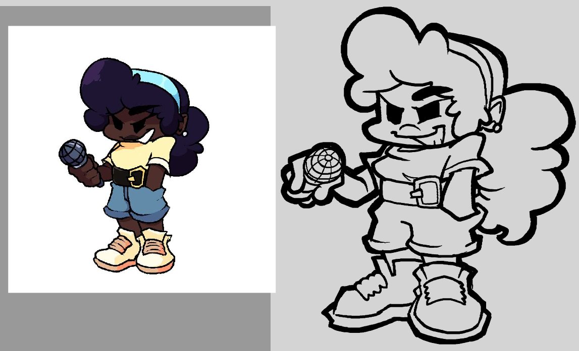 MrFunnieman's tweet photo. A couple doodles after working on te modzorz @BunnyDani__ @Ib_loozen https://t.co/klF79IryA9