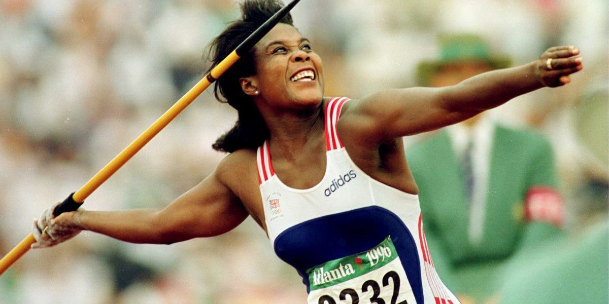 justaddrhythm's tweet photo. Theresa Ione Sanderson CBE is a British former javelin thrower. She appeared in every Summer Olympics from 1976 to 1996, winning the gold medal in the javelin throw at the 1984 Olympics. 
.
https://t.co/0W0jzgnzYL
.
#BlackHistoryMonth #AmericanHistory https://t.co/Gn26dlrIxO