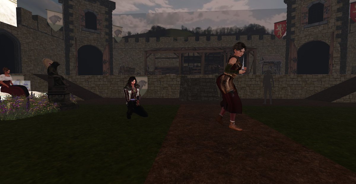 PanteraPolnocy's tweet image. The "In the Shadow of the Iron Throne" non-profit show in #SecondLife, in #Avilion - supporting #RelayForLife.