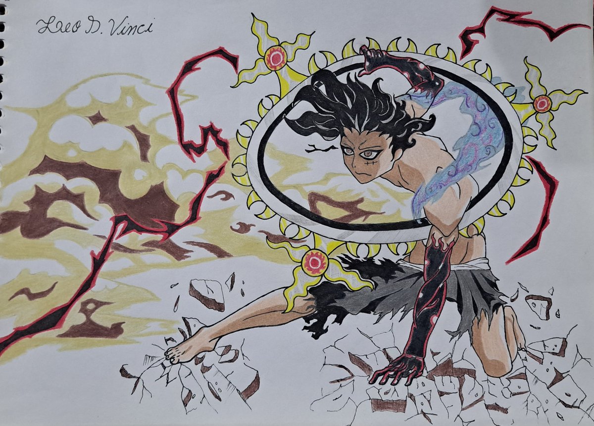 Leilodecornohu1's tweet photo. Se eu não lutar com toda minha força como posso me considerar um capitão!
Bankai: Taiyo-shin ringu Nika ☀️ https://t.co/2KF2209nWq