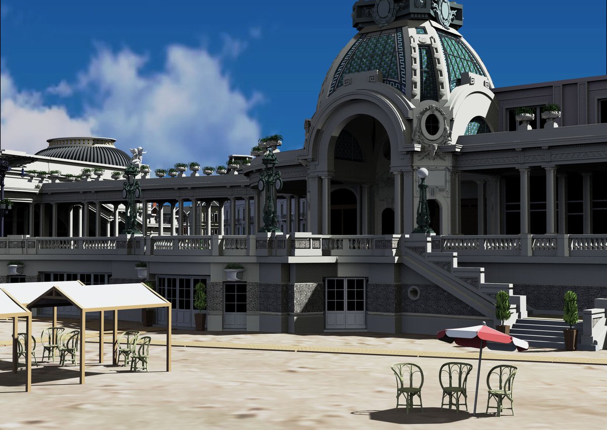 FotosFamiliaMdP's tweet image. Reconstrucción digital de un ícono arquitectónico perdido: la vieja rambla Bristol de Mar del Plata, demolida a fines de la década del '30. Trabajo realizado por el diseñador gráfico Sergio Calvé.