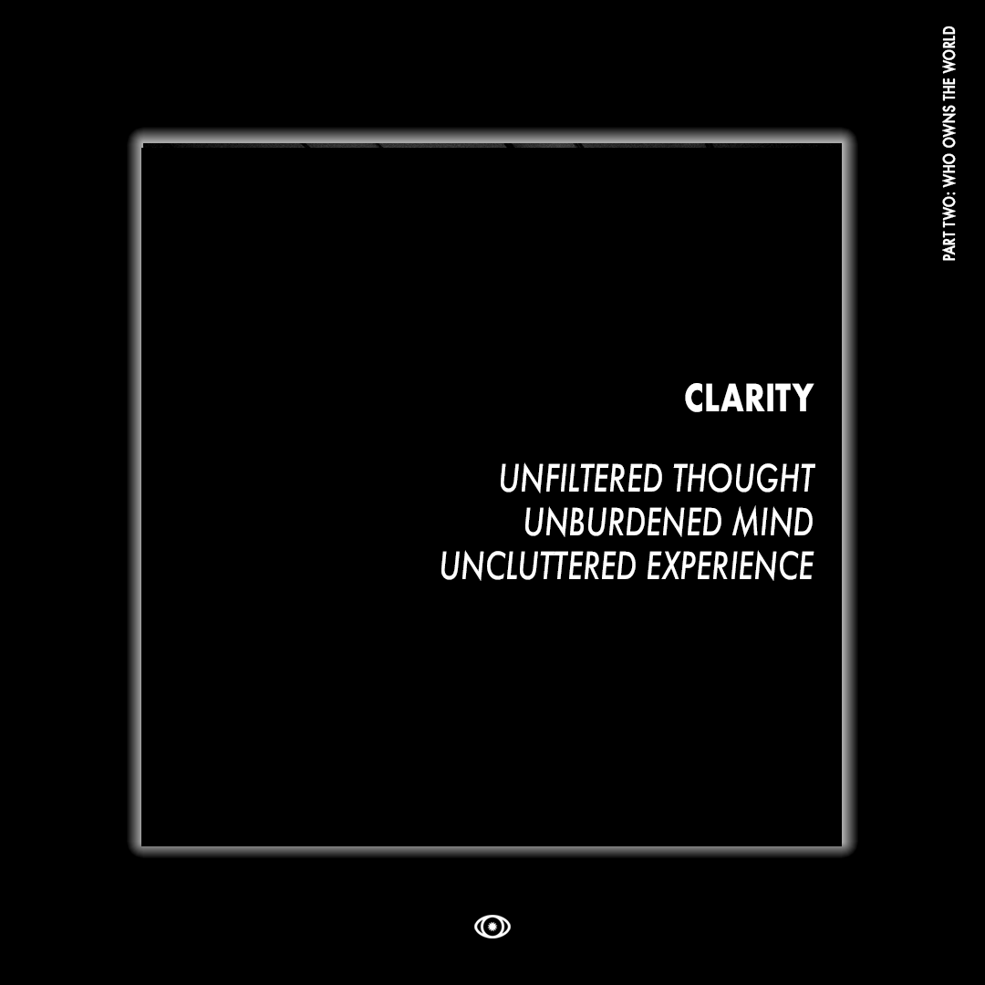 ahumanvision's tweet image. 74. PRE-INTERNET BRAIN
PART TWO: WHO OWNS THE WORLD?
MANIFESTO FOR THE VISUAL REVOLUTION
 
A HUMAN VISION
@ahumanvision
2024
#life #preinternet