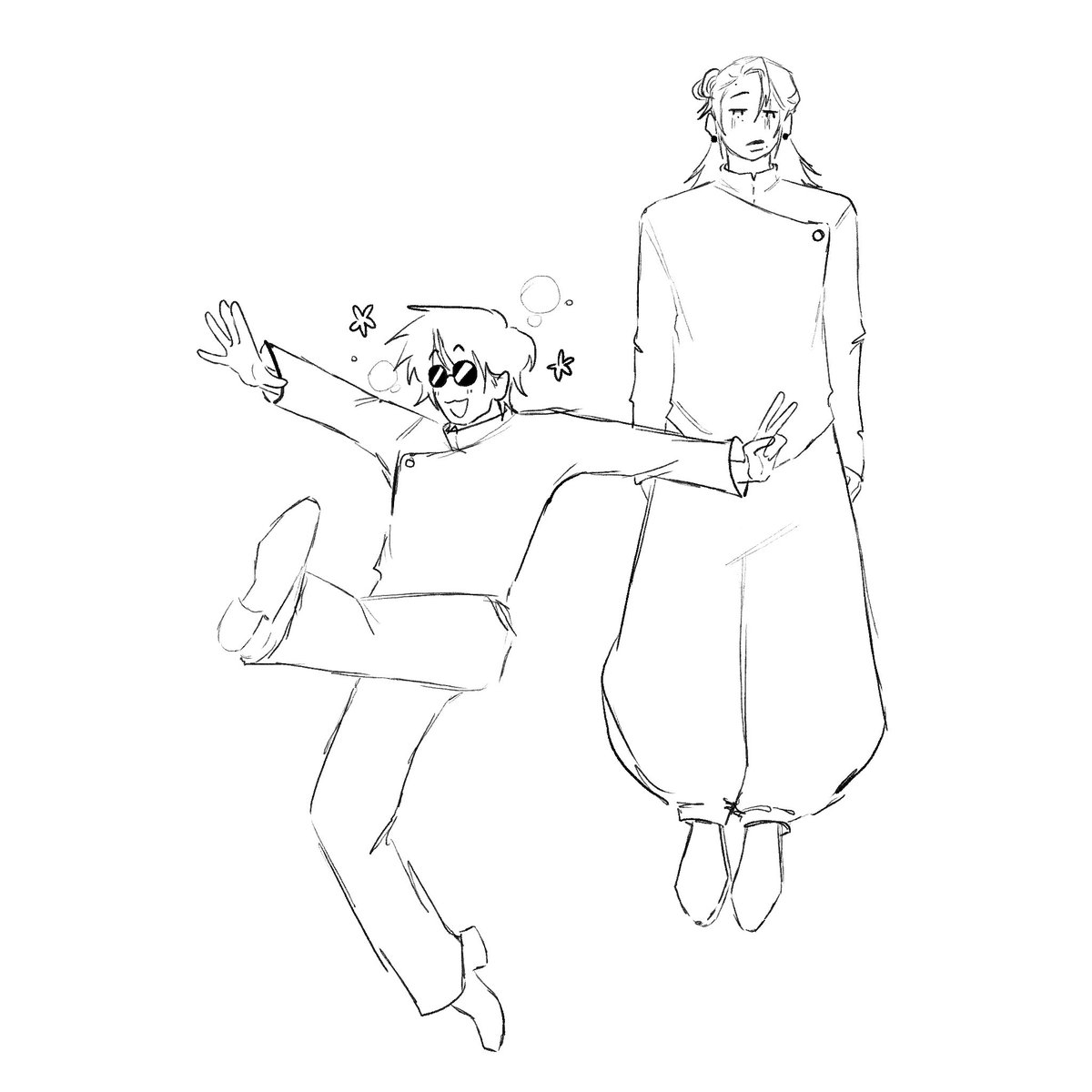 F1KTY's tweet photo. Also foolkity as geto and gojo #foolkity https://t.co/6TmvPIcUBd