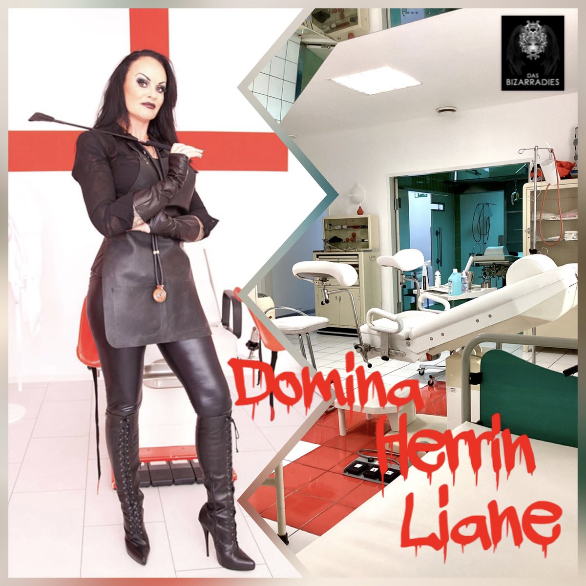 BizarradiesMUC's tweet photo. 👑

DOMINA HERRIN LIANE 
@DominaLiane 

https://t.co/XEQPuaTKr8

#HerrinLiane #BIZARRADIES #LederKlinik #Lederherrin #LederKlinikerin #LederBizarrärztin #Lederstiefel #Peitsche #StrapOn #Finalgon #Klinikspiele #ÄrztinInLeder #LederÄrztin #Lederschürze #LackUndLeder #LeatherDomme https://t.co/9qsHOuQELZ