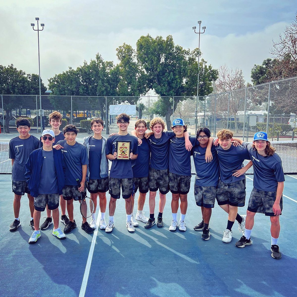 2/17/24.  🎾 Varsity Etiwanda Tournament Champions! 🎾
Go Braves!