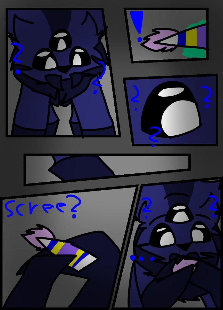 XStarVibezX's tweet photo. Here's the first few pages of it, it'll be short but here! <33
Also I added a lil something in page 4<3
#gartenofbanban #GartenOfBanban7 #gartenofbanbanfanart #Banban #HellishNabNab #BanNab #NabBan #Devilvenom #BanbanxNabNab #NabnabxBanban #NabNab https://t.co/MKiVaQK98s
