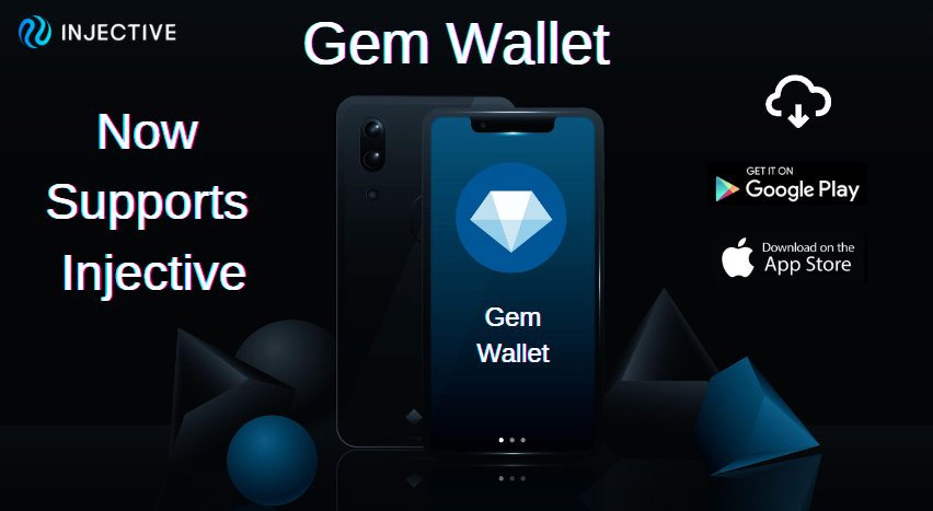 inna180788's tweet photo. Ready to become a mobile #nINJa 🥷?
You can now interact with @Injective_ on the go with @gemwallet!🚀
🔒 Stake directly via wallet or send your $INJ using .inj domains to other #nINJs using Gem Wallet💎
📲 Getting started: https://t.co/ogn1J9XqY6
#Injective #INJ https://t.co/kIJMp63t0I