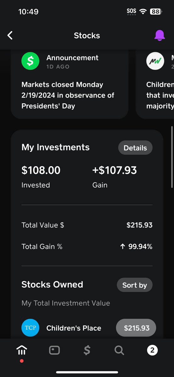 Tried to tell yall to buy stocks yall didn't listen under a week doubled my money. Stay focused