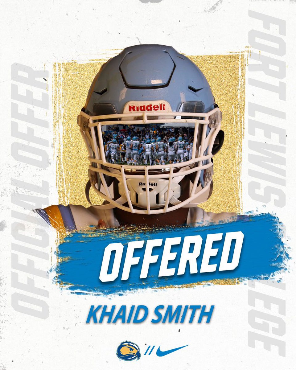 AGTG! I want to thank @FLCCoach_Grinde and the Fort Lewis staff for the official offer. @Coach_JNovotny @CoachDavisFFC @mercerjer